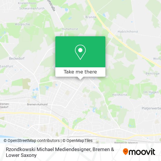 Rzondkowski Michael Mediendesigner map
