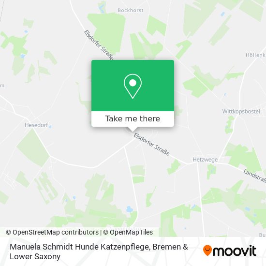 Manuela Schmidt Hunde Katzenpflege map