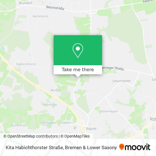 Kita Habichthorster Straße map