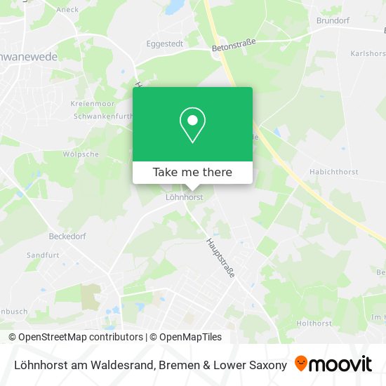 Löhnhorst am Waldesrand map