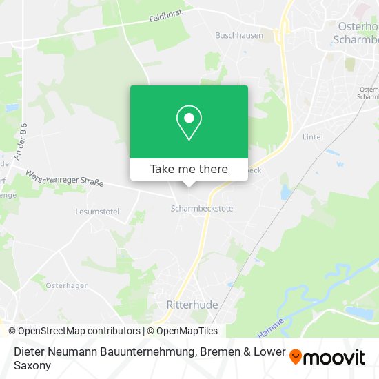 Dieter Neumann Bauunternehmung map