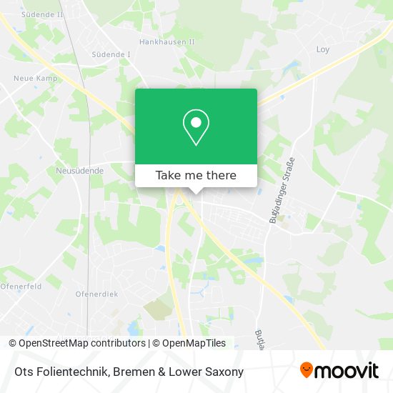 Ots Folientechnik map