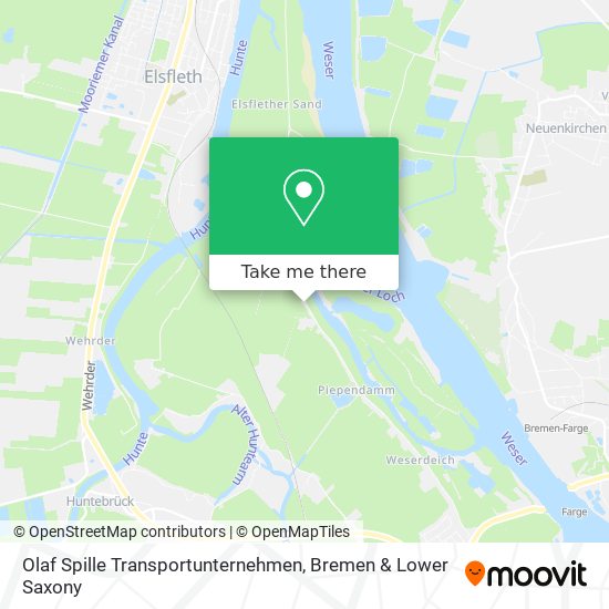 Olaf Spille Transportunternehmen map
