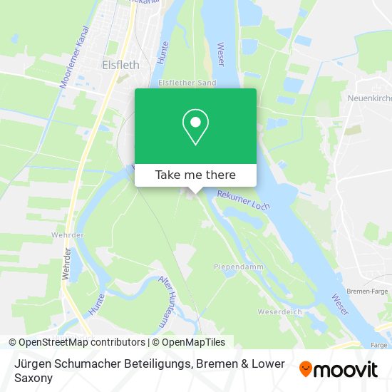 Jürgen Schumacher Beteiligungs map