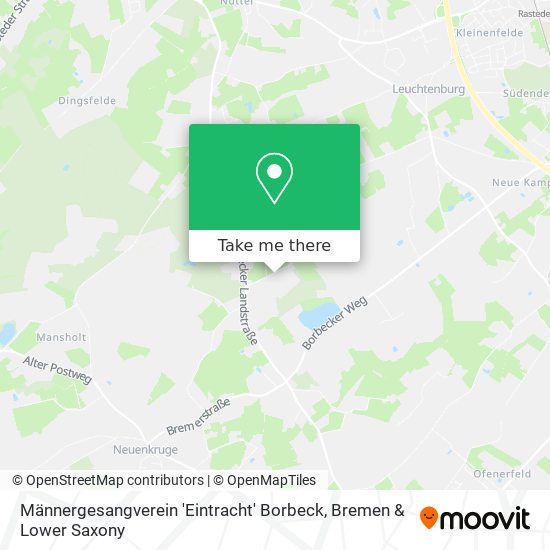 Männergesangverein 'Eintracht' Borbeck map