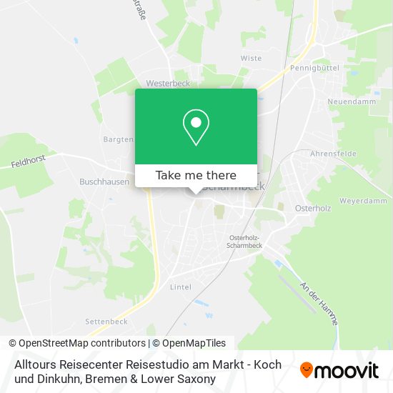 Alltours Reisecenter Reisestudio am Markt - Koch und Dinkuhn map