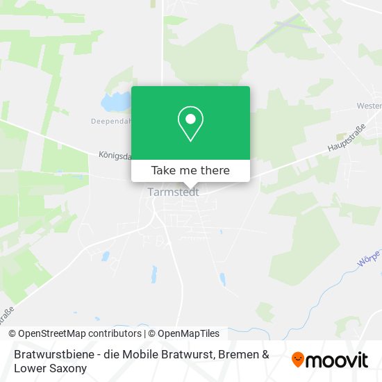 Карта Bratwurstbiene - die Mobile Bratwurst