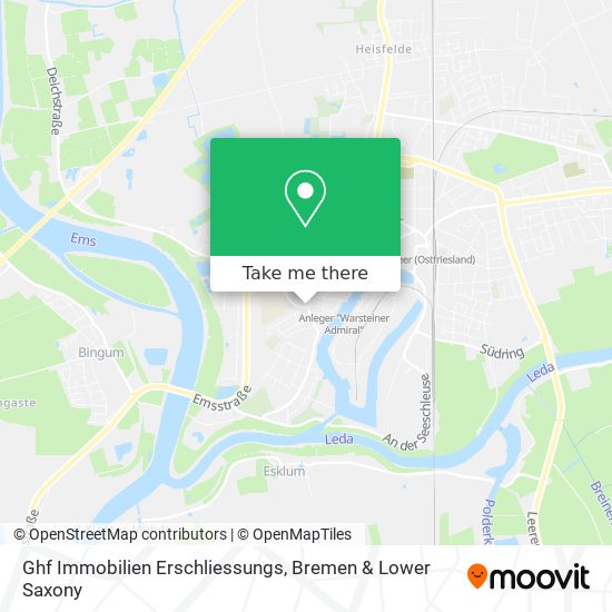 Ghf Immobilien Erschliessungs map