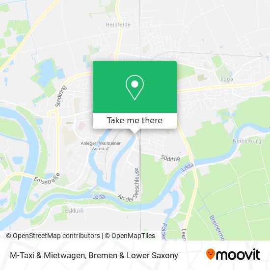 M-Taxi & Mietwagen map