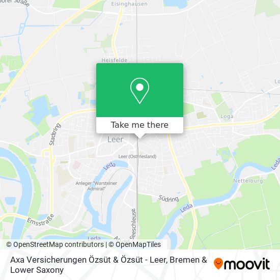 Axa Versicherungen Özsüt & Özsüt - Leer map