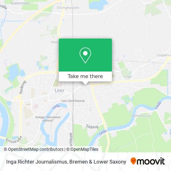 Inga Richter Journalismus map