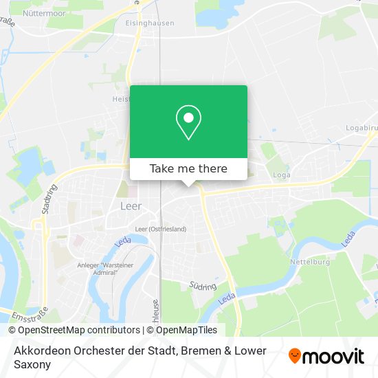 Akkordeon Orchester der Stadt map