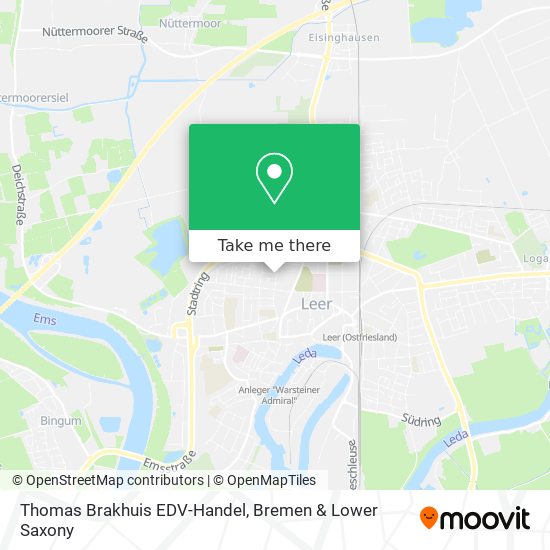 Thomas Brakhuis EDV-Handel map