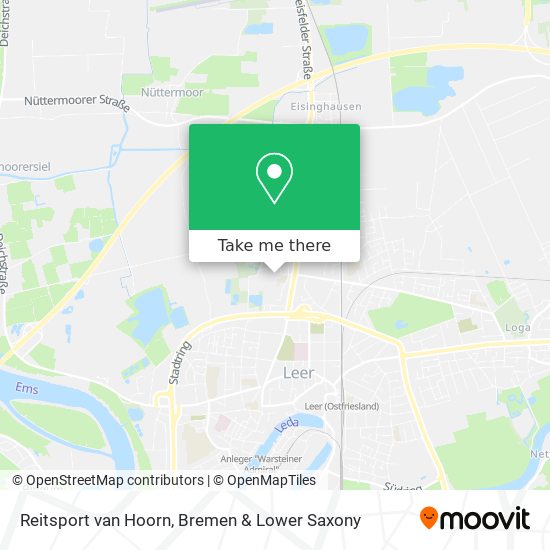 Reitsport van Hoorn map