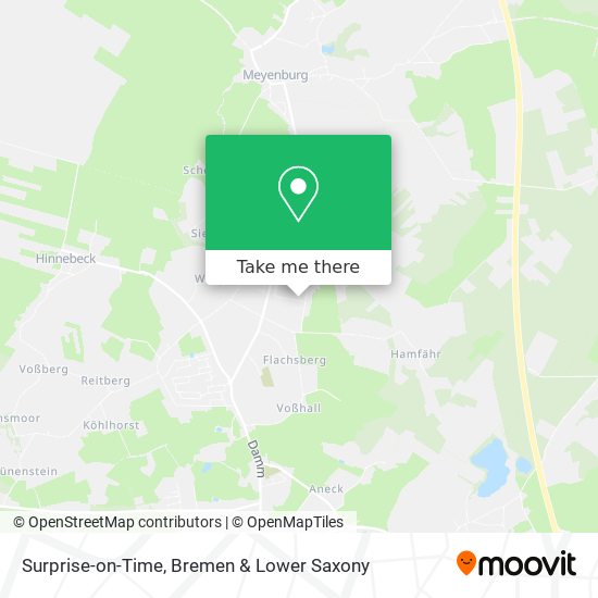 Surprise-on-Time map