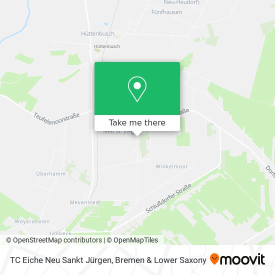 TC Eiche Neu Sankt Jürgen map