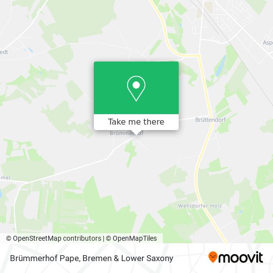 Brümmerhof Pape map