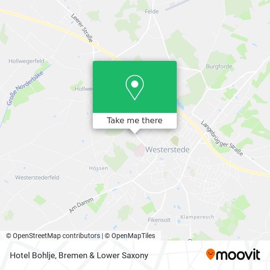 Hotel Bohlje map