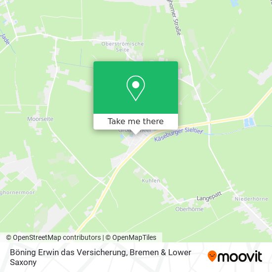 Böning Erwin das Versicherung map