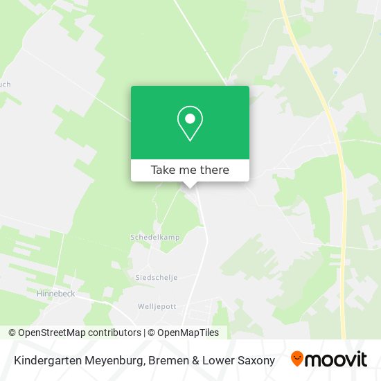 Kindergarten Meyenburg map