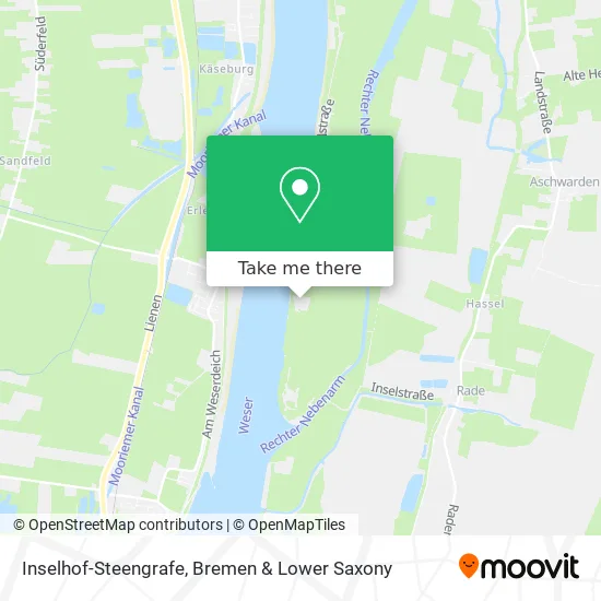 Inselhof-Steengrafe map