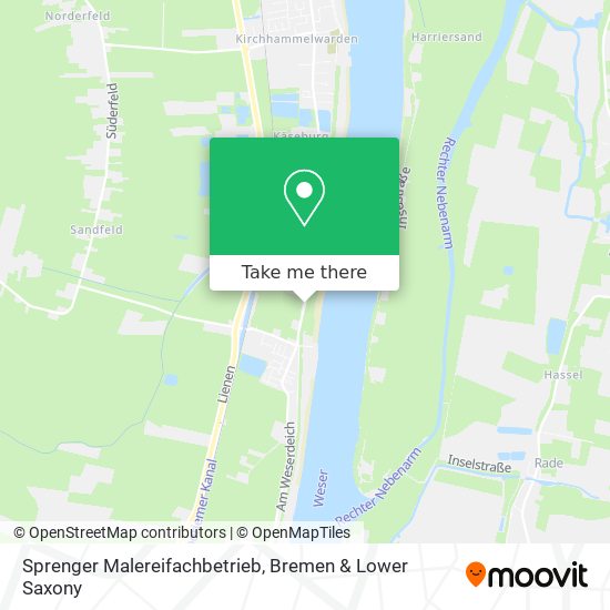 Sprenger Malereifachbetrieb map