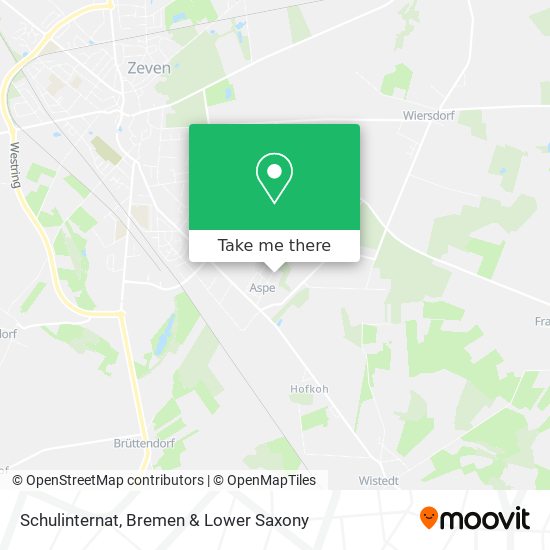 Schulinternat map
