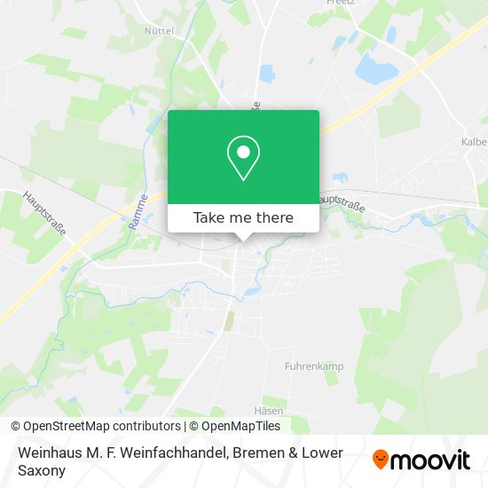 Weinhaus M. F. Weinfachhandel map