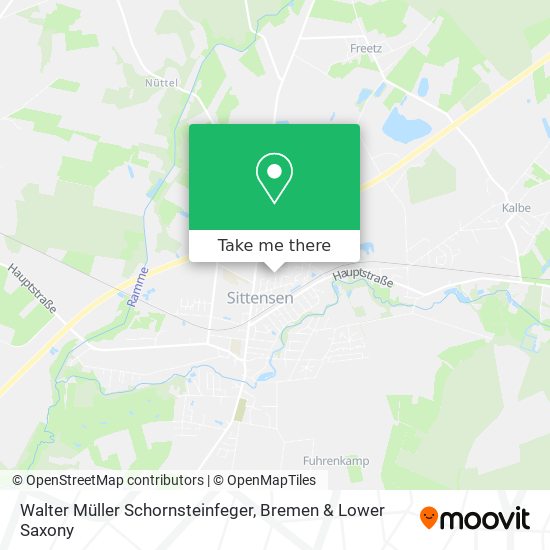 Walter Müller Schornsteinfeger map