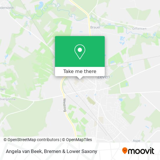 Angela van Beek map