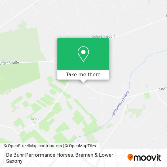 De Buhr Performance Horses map