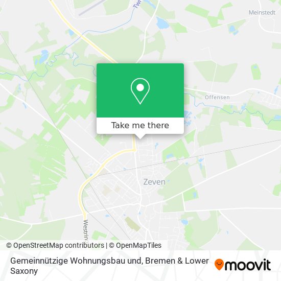 Gemeinnützige Wohnungsbau und map