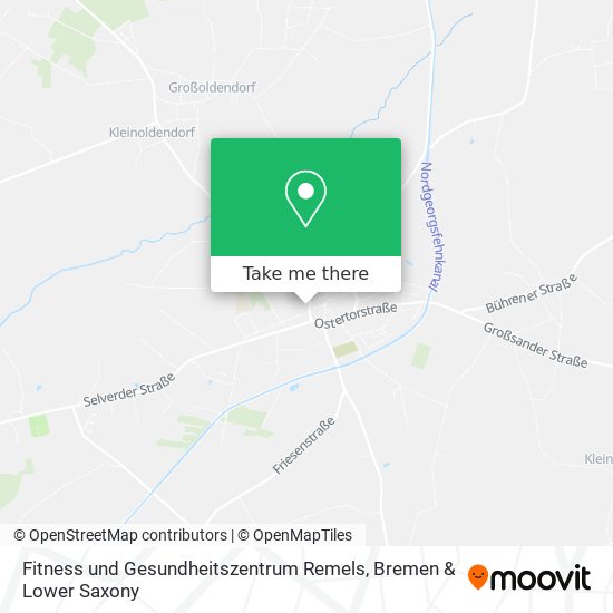 Fitness und Gesundheitszentrum Remels map