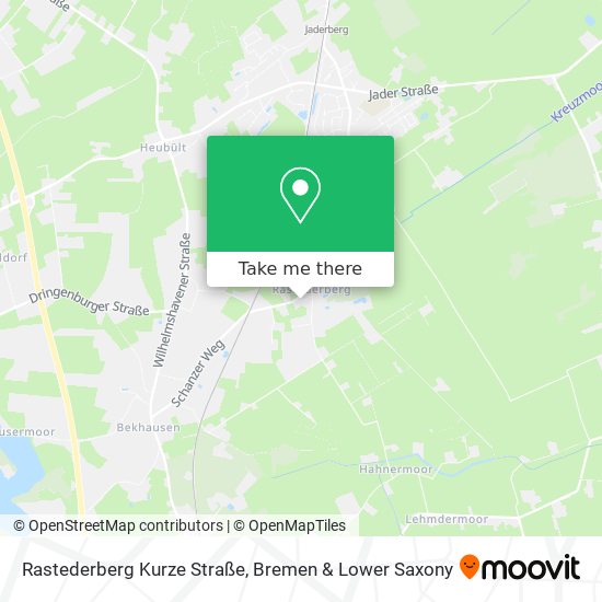 Rastederberg Kurze Straße map