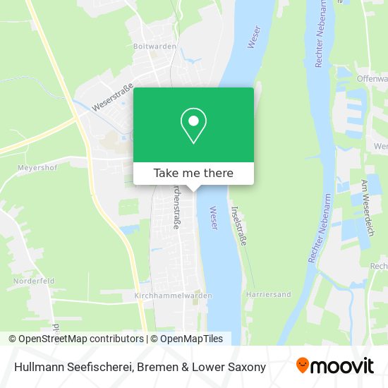 Hullmann Seefischerei map