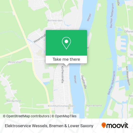 Elektroservice Wessels map