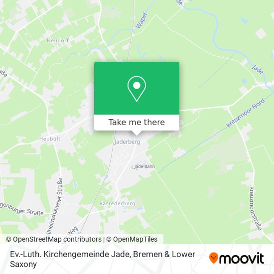 Ev.-Luth. Kirchengemeinde Jade map
