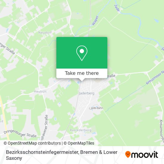 Bezirksschornsteinfegermeister map