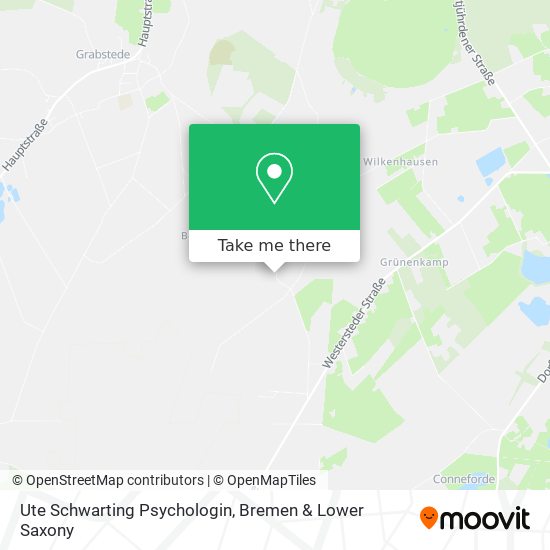 Ute Schwarting Psychologin map