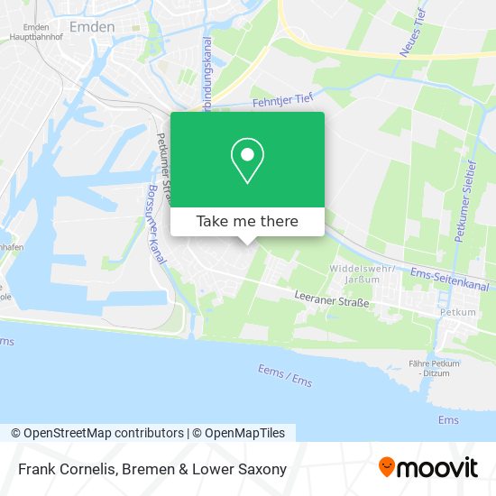 Frank Cornelis map