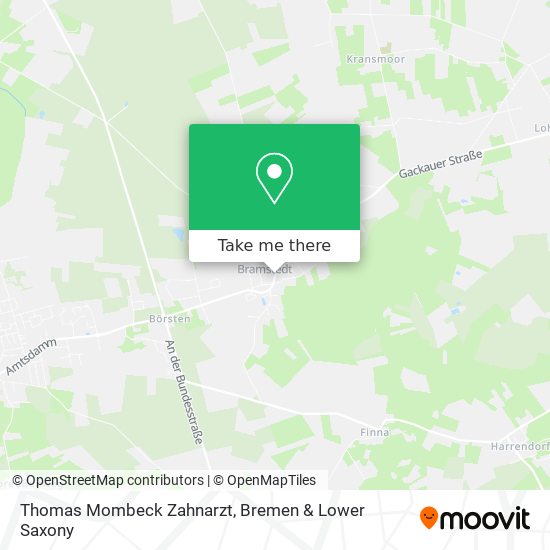 Thomas Mombeck Zahnarzt map