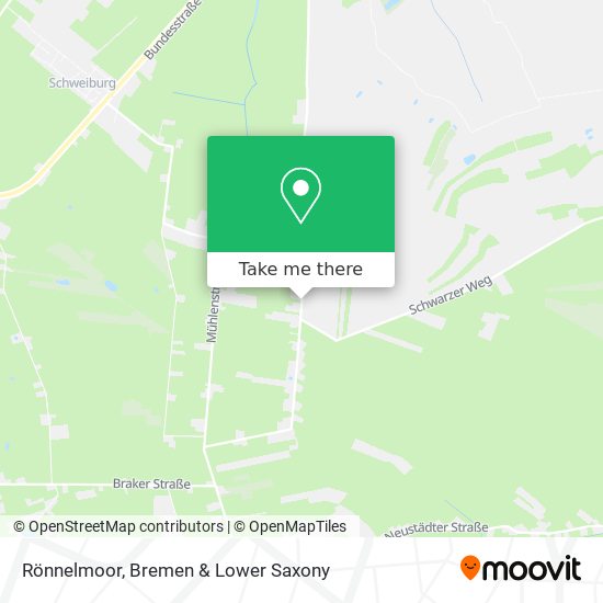 Rönnelmoor map