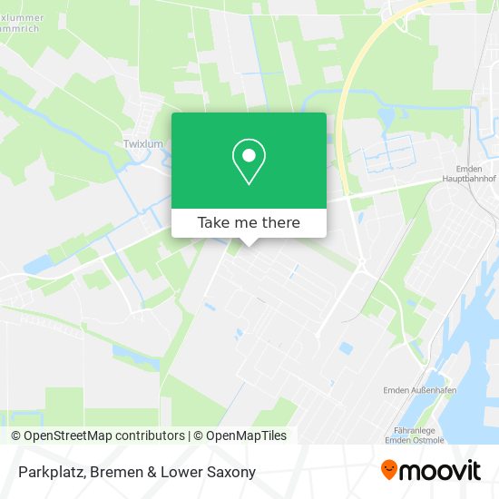 Parkplatz map