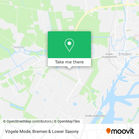 Vögele Mode map