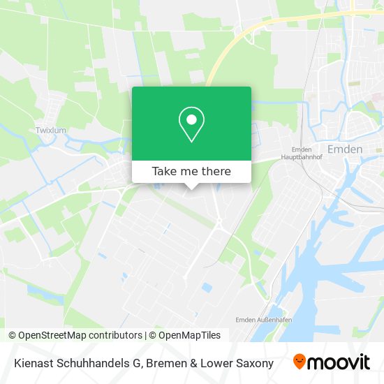 Kienast Schuhhandels G map