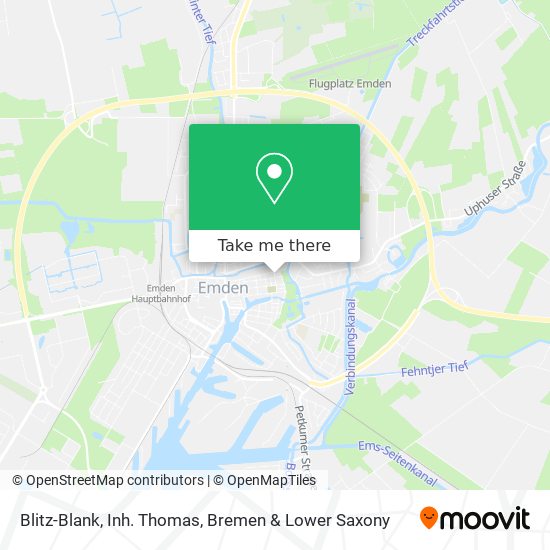 Blitz-Blank, Inh. Thomas map