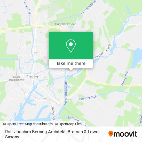 Rolf-Joachim Berning Architekt map