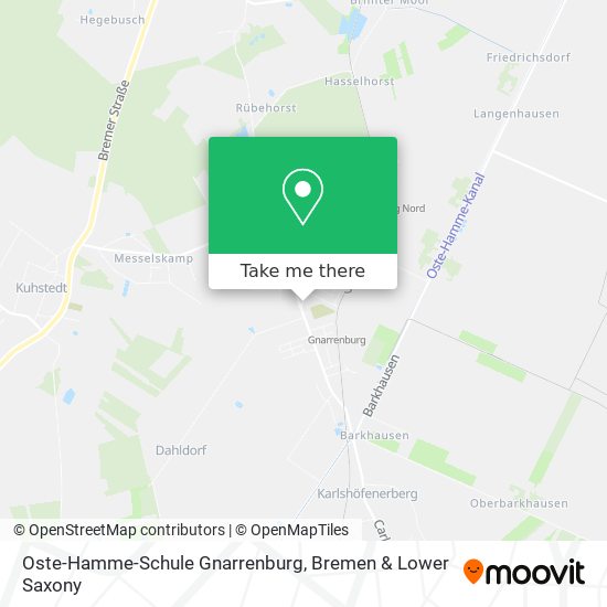 Карта Oste-Hamme-Schule Gnarrenburg