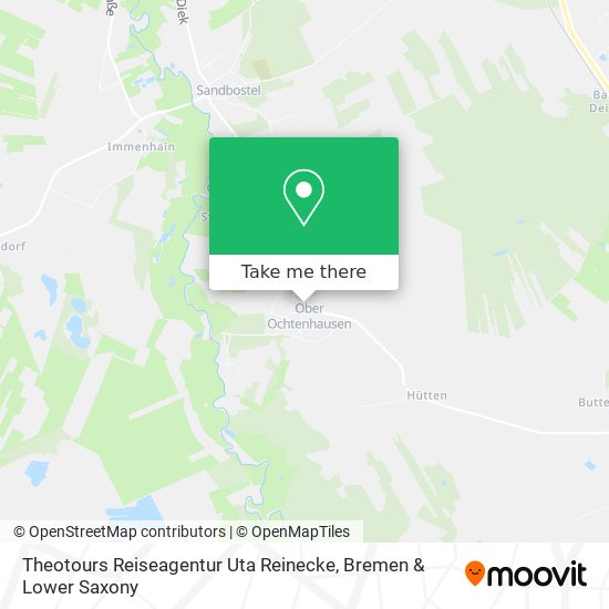 Theotours Reiseagentur Uta Reinecke map