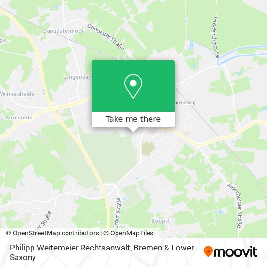 Philipp Weitemeier Rechtsanwalt map